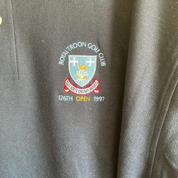 Royal Troon Golf Club XXL Golf Shirt. Izod Club - Picture 2 of 5